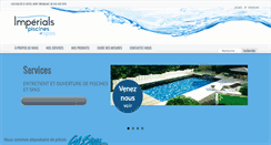 Desktop Screenshot of imperialspiscinesetspas.com